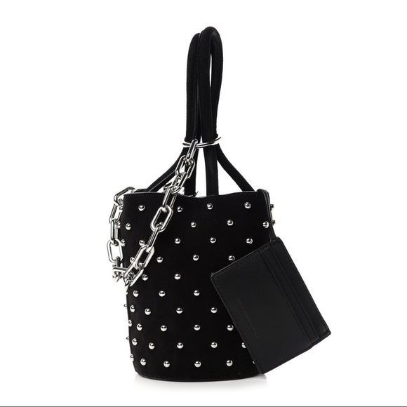 Alexander Wang Studded Mini Bucket Bag - Picture 2 of 16